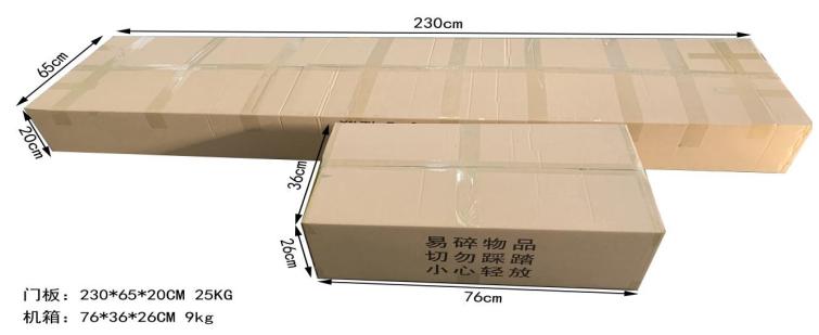 單區(qū)小門(mén)板包裝