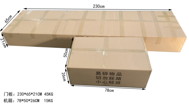 單區(qū)大門板包裝 單區(qū)大門板包裝